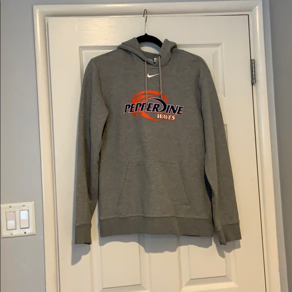 Grey Pepperdine Hoodie